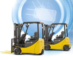 Komatsu AE/AM Series 1.8T-2.0T Capacity Electric Forklift